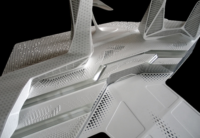 Penang Global City Center, presentation model<br>for Asymptote
