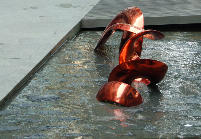 SARS PI installed in Biopolis courtyard