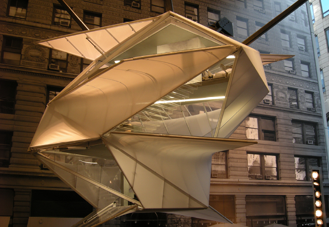 Installation in Calvin Klein's flagship store, NYC