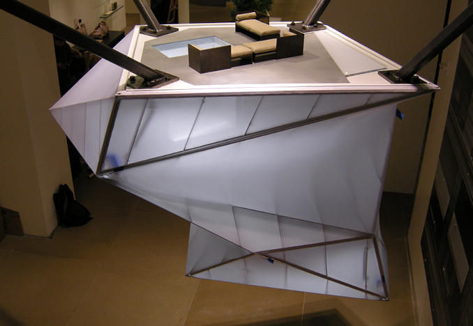 Installation in Calvin Klein's flagship store, NYC